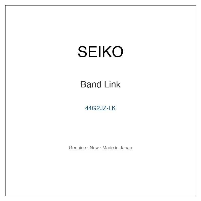 SEIKO 44G2JZ-LK Band Link for SKX013K2 SKX013KA SKX015K2 and More Models