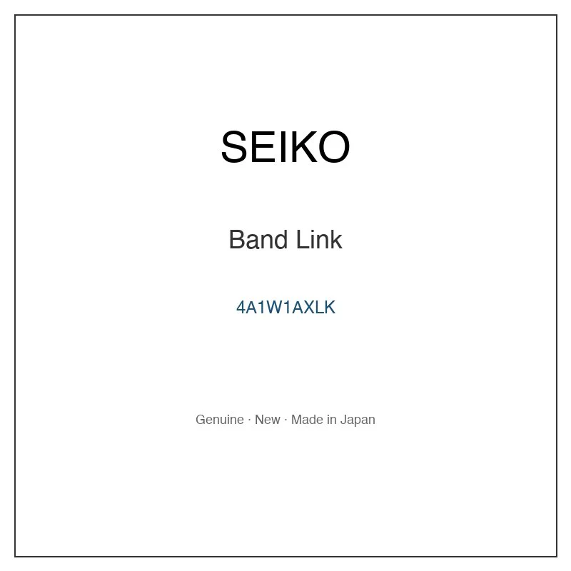 SEIKO 4A1W1AXLK Band Link for SAEA001 SAEA003 SAEA005 SAEC001 SAEC005 and More Models