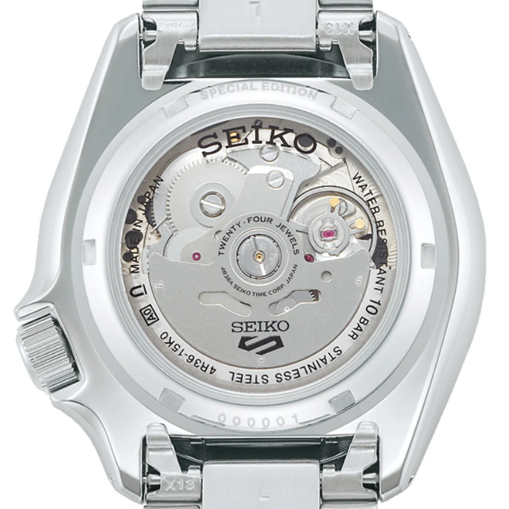 SEIKO 5 sport SBSA245/SRPK67K1 SRPK67 4R36 Mechanical Stainless 10ATM Special Edition watch 2024.02release - Image 5