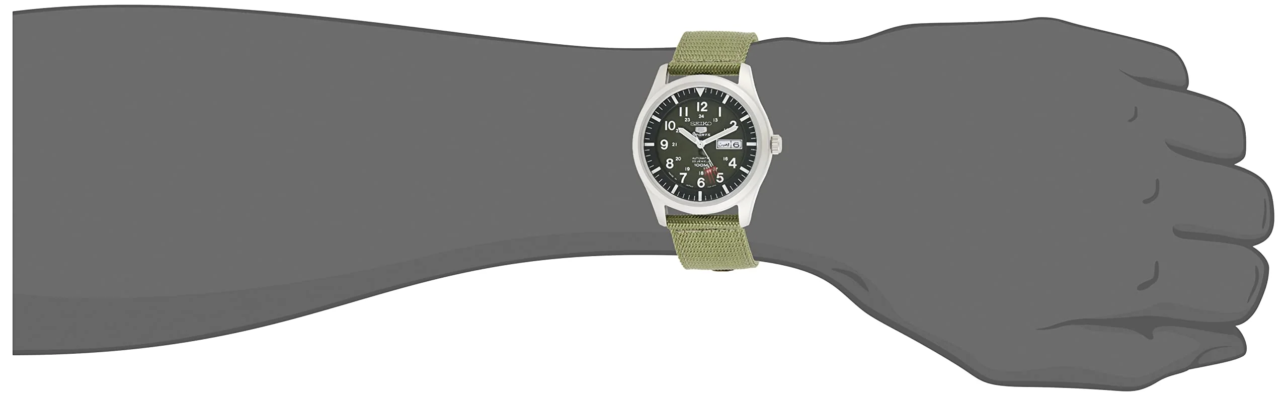 SEIKO 5 SPORTS SNZG09J1 Automatic Men's Watch - Image 5