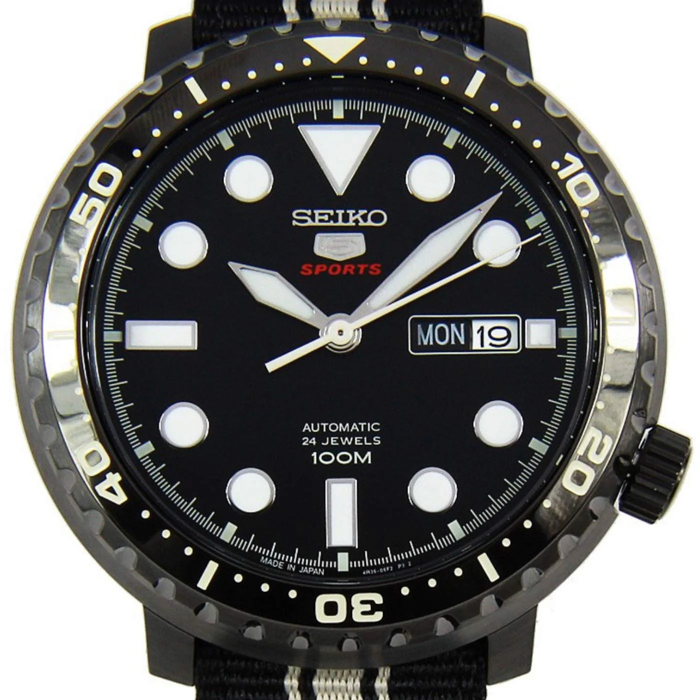 SEIKO 5 Sports SRPB96J1 Automatic Men's Watch - Image 4