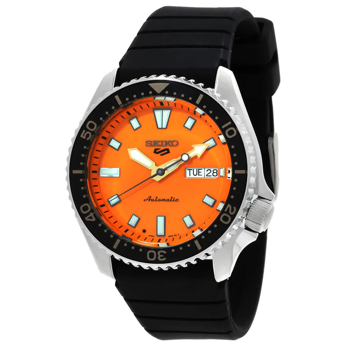 SEIKO 5 Sports SRPL89K1 Automatic Orange Dial Men's Watch
