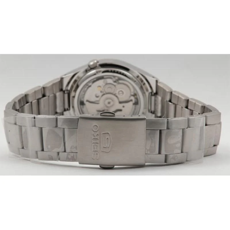 Seiko 5 Stainless Steel Blue Dial Watch SNK603K1 - Image 4