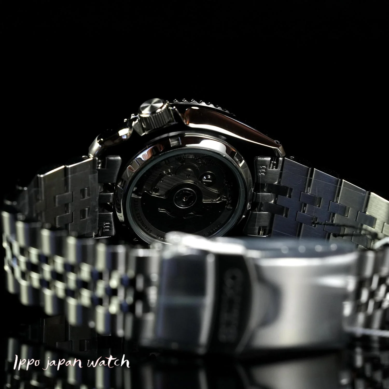 Seiko 5Sports SBSC017/SSK033J8/SSK033 Automatic Mechanical GMT metal Strap Mens watch - Image 3