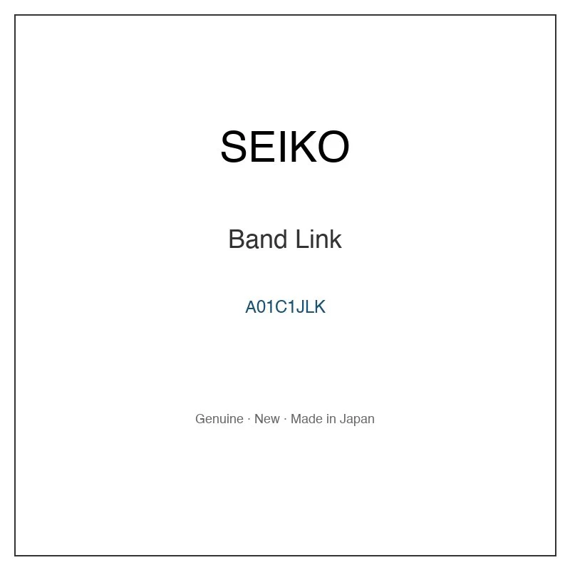 SEIKO A01C1JLK Band Link for STGF339 STGF339J STGF379 STGF379J and More Models