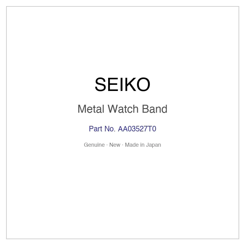 SEIKO AA03527T0 Metal Watch Band for SBGJ211 SBGJ255 SBGJ255G and More Models