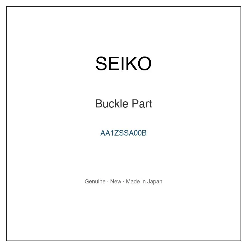 SEIKO AA1ZSSA00B Buckle Part for SBDX019 and More Models