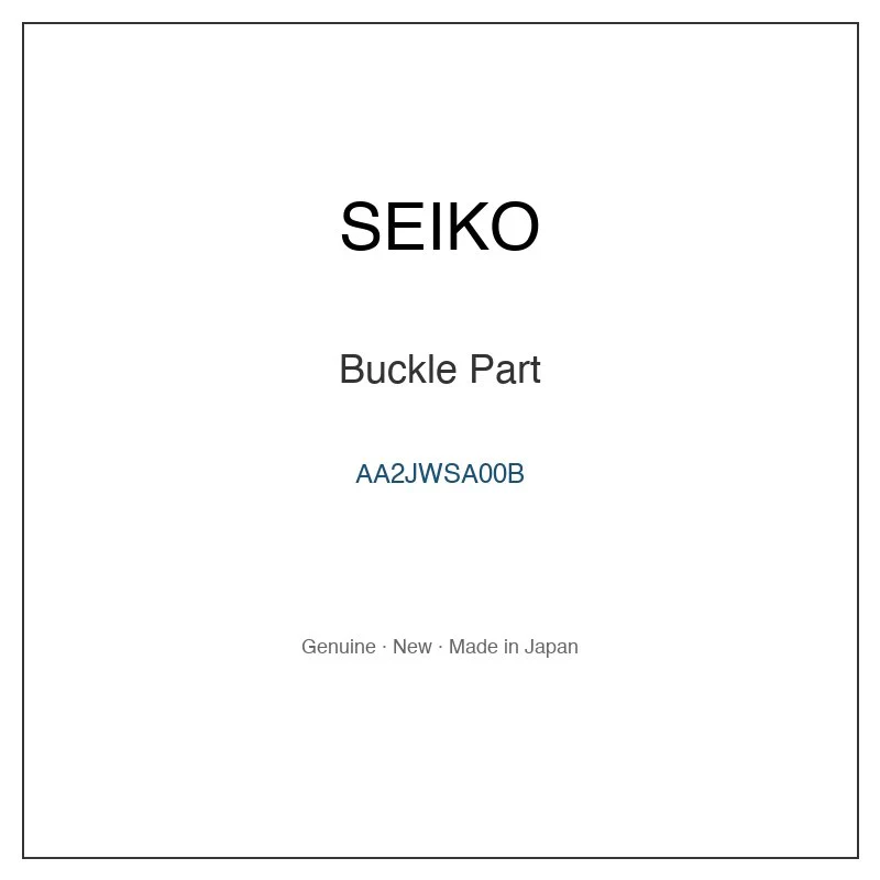 SEIKO AA2JWSA00B Buckle Part for SBDC141 SBDC143 SBDC187 SBDC199 SBDC205 and More Models