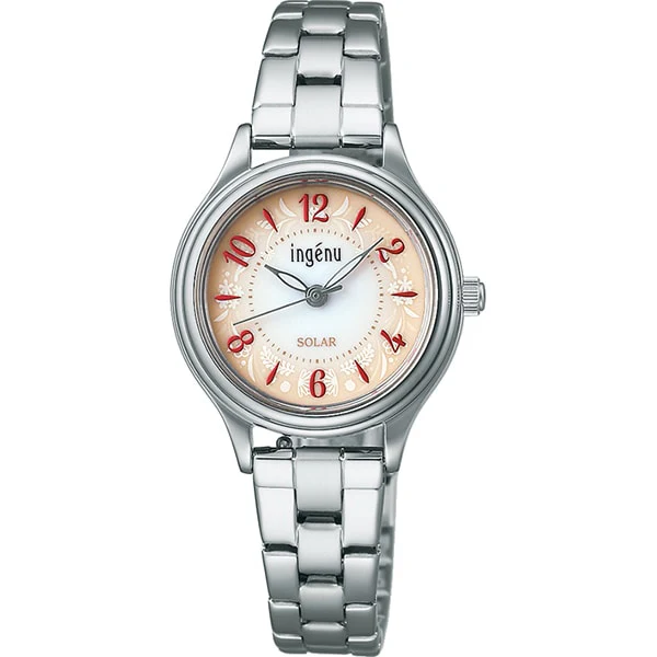 SEIKO AHJD435 Ladies Ingenious Solar Powered Metal Band Watch with Elegant Design and Water Resistance