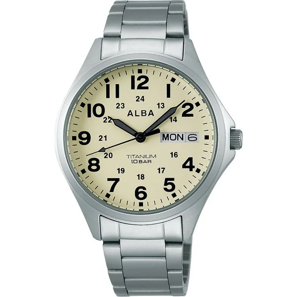 SEIKO AQPJ401 Stylish Quartz Watch with Elegant Design Durable Stainless Steel Case and Water Resistant for Everyday Wear