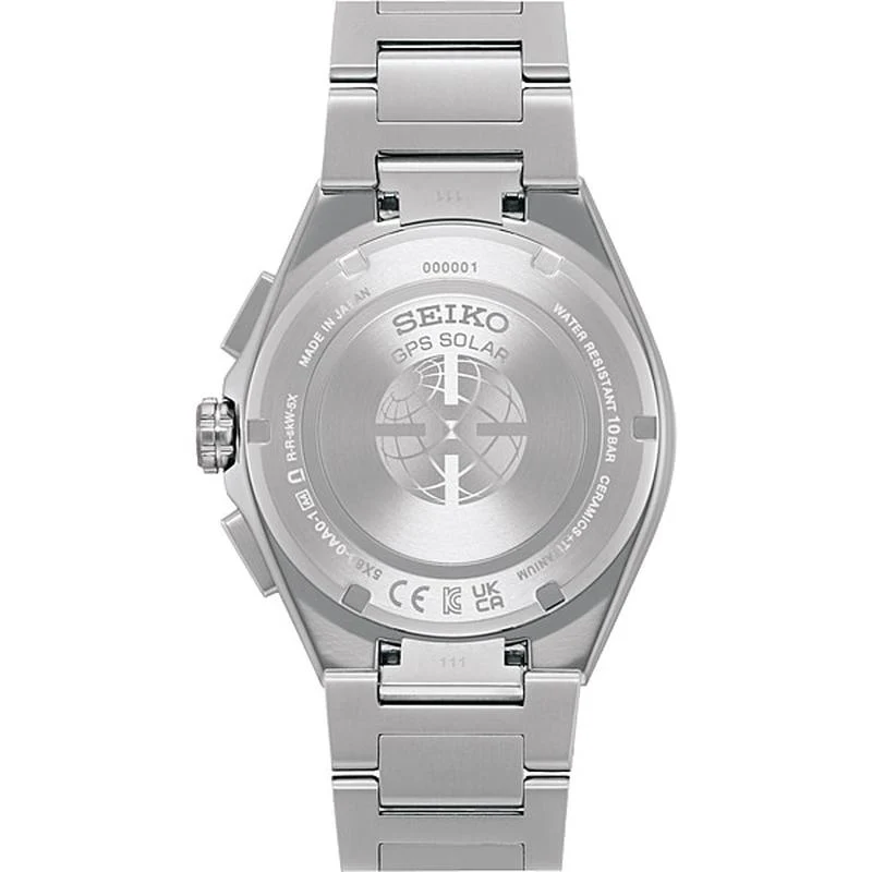 Seiko Astron SBXC151/SSH151J1/SSH151 Solar GPS Satellite Radio Dual Time Chronograph Men's Metal Strap 2024.6release Wat - Image 4