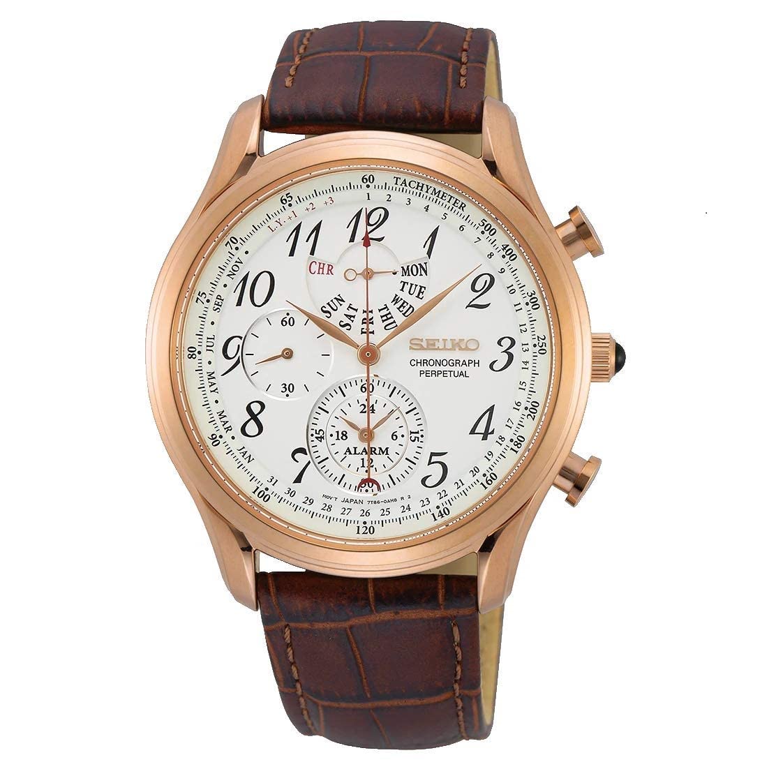 SEIKO Chronograph Perpetual SPC256P1 Quartz Watch