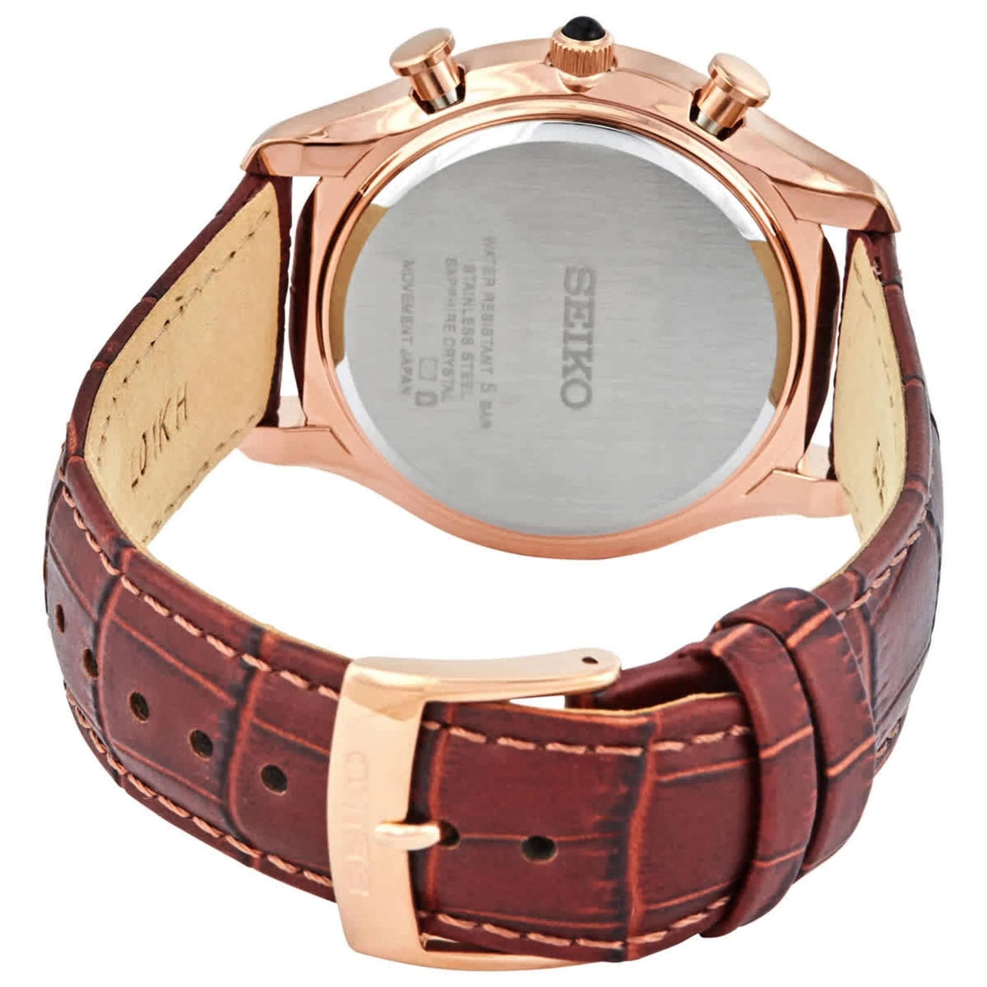 SEIKO Chronograph Perpetual SPC256P1 Quartz Watch - Image 2