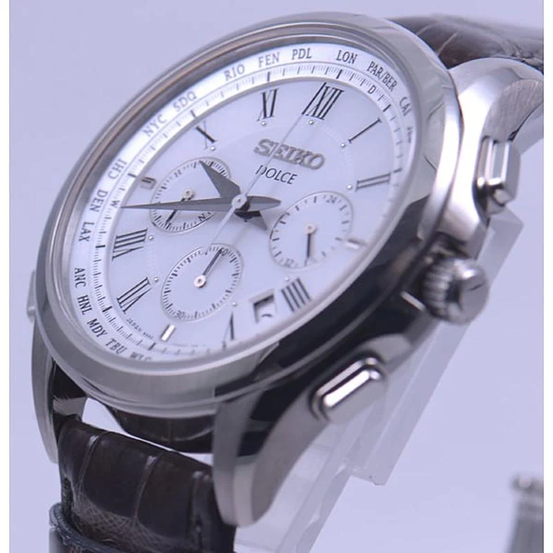 SEIKO Dolce & Exceline SADA039 Solar wave correction watch - Image 7