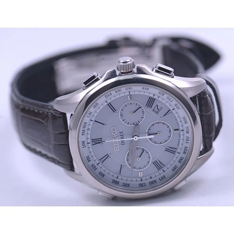 SEIKO Dolce & Exceline SADA039 Solar wave correction watch - Image 8