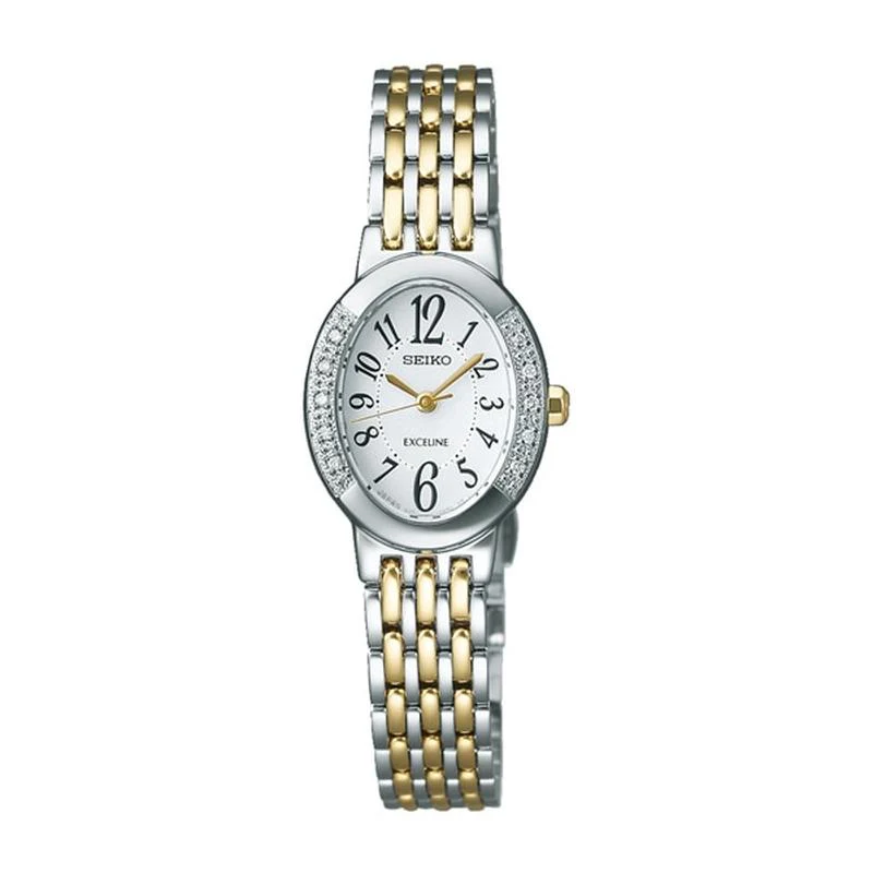 SEIKO Dolce & Exceline SWCQ051/SWCQ051J solar stainless watch