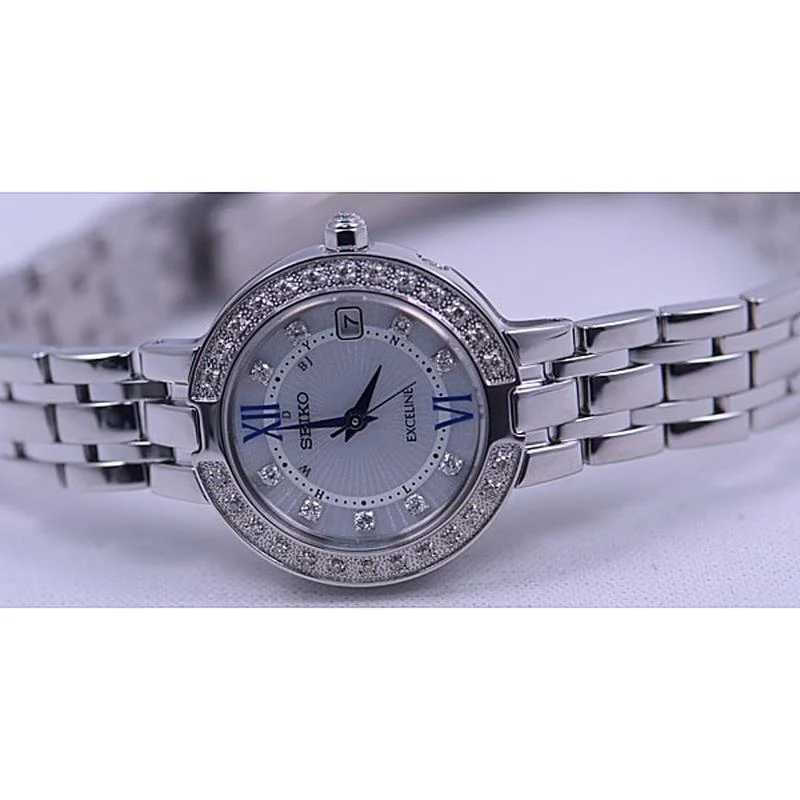 SEIKO Dolce & Exceline SWCW083 Solar wave correction watch - Image 3