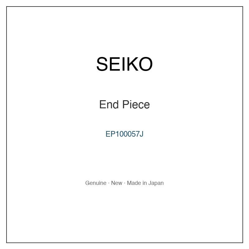SEIKO EP100057J End Piece for SSWA017 SSWA017J and More Models