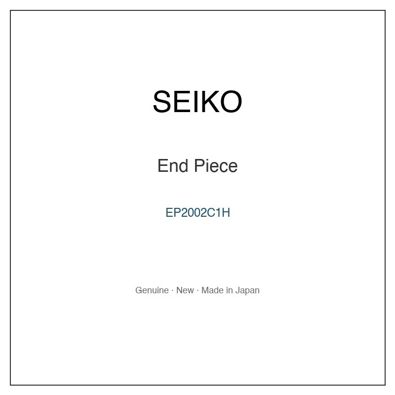 SEIKO EP2002C1H End Piece for SBDC051 SBDC059 SBDC059J SBDC077 SPB051J1 and More Models