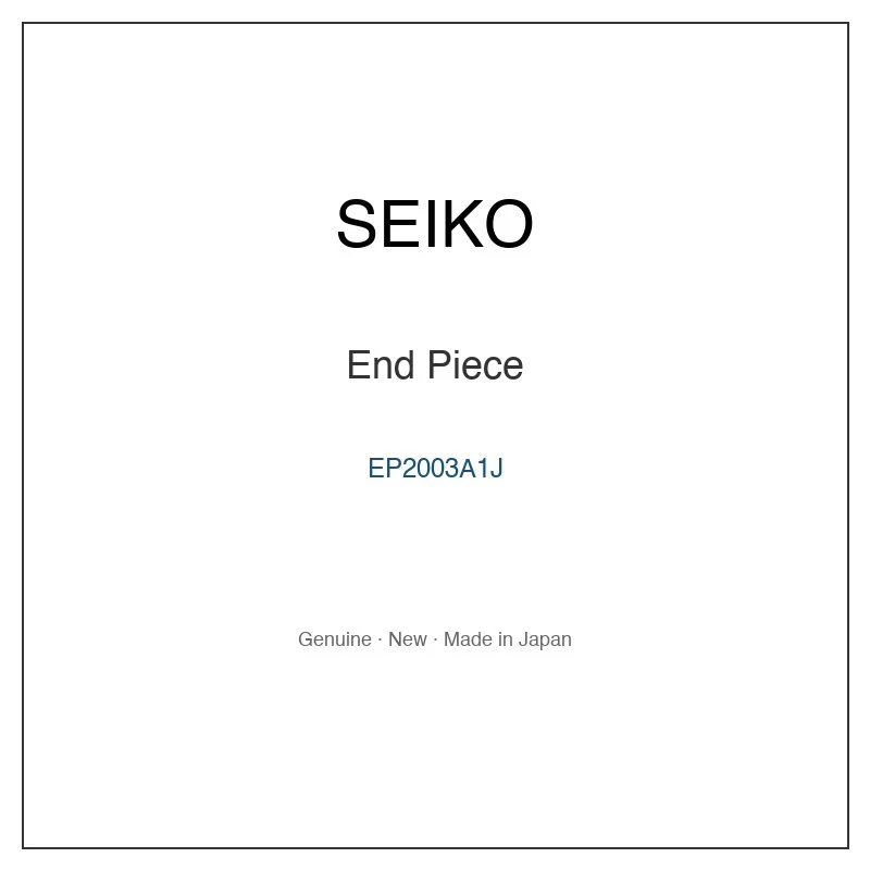 SEIKO EP2003A1J End Piece for SARY147 SARY149 SARY173 SRPD97J1 SRPD99J1 and More Models