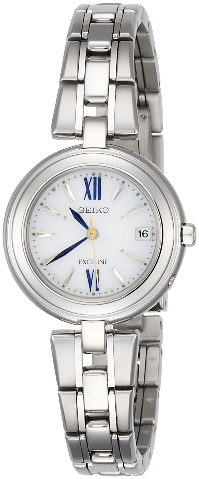SEIKO EXCELINE SWCW131 Solar Radio Women's Watch