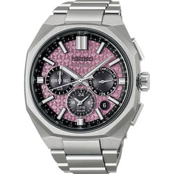 SEIKO HAB006J Limited Edition Solar GPS Dual Time Chronograph Men's Watch with Metal Band - Image 2