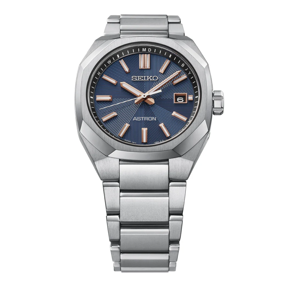 SEIKO HAC001J Solar Powered GPS Timekeeping Elegant Navy Design Sapphire Crystal Water Resistant - Image 2