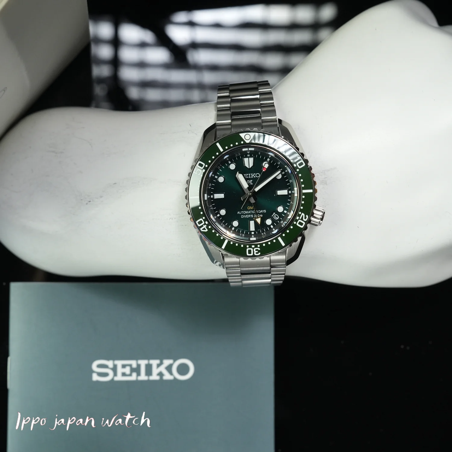 Seiko HBC001J HBC001 Mechanical Prospex Diver Scuba GMT Stainless steel strap Watch 2026.5 release - Image 5