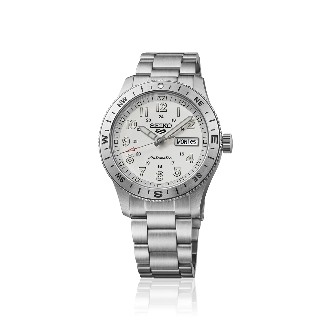 Seiko HDB007J Automatic mechanical sports Field series analog 4R36 Stainless Steel strap 2026.6 release