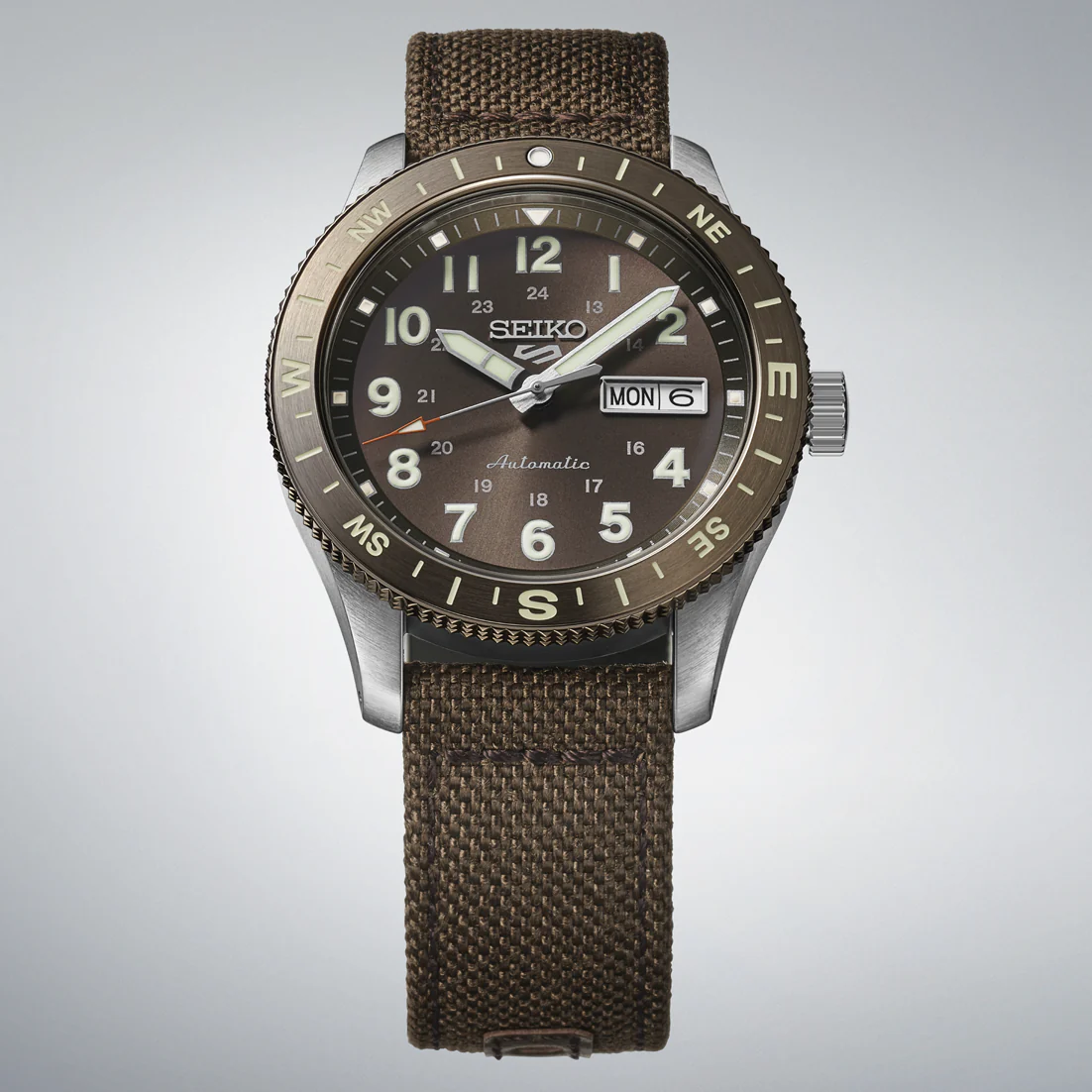 Seiko HDB009J Automatic mechanical sports Field series analog 4R36 Nylon strap 2026.6 release - Image 3