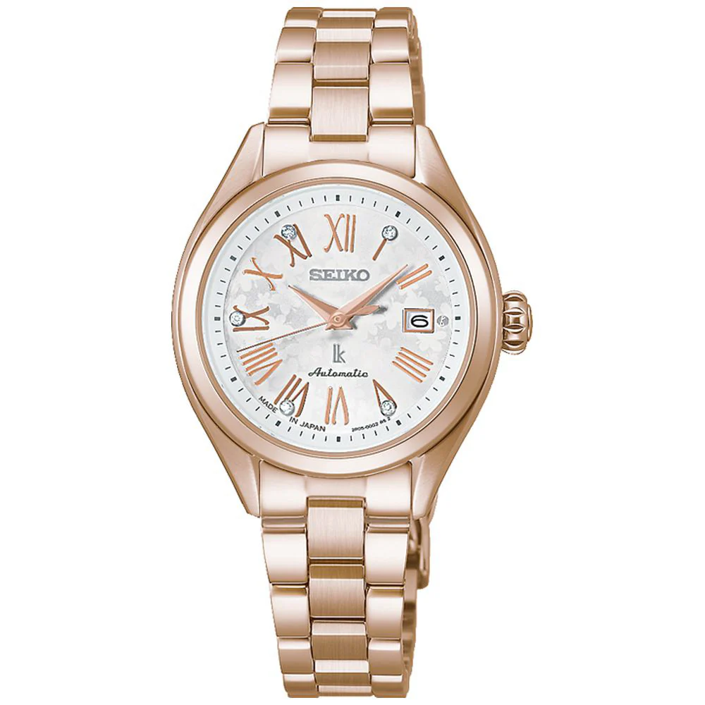SEIKO HEA003J Limited Edition 500 Pieces Mechanical Automatic with Hand-Winding Elegant White Dial