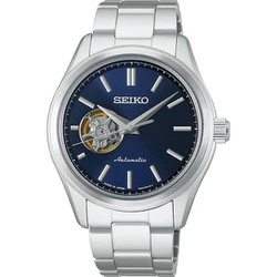 SEIKO HFB002J Mechanical Automatic with Hand-Winding Blue Dial Stainless Steel Case Water Resistant - Image 3