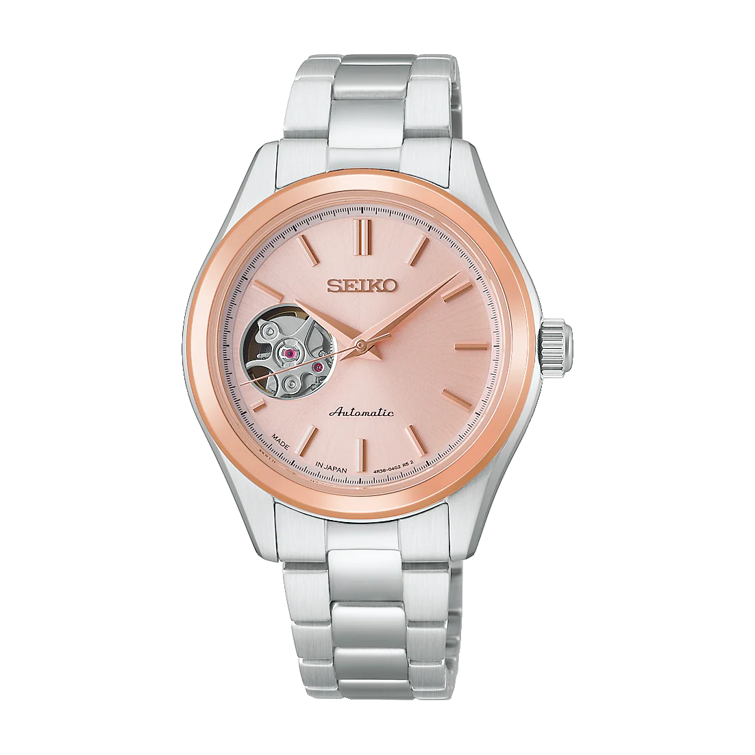 Seiko HFB010J analog ladies' Mechanical Stainless steel strap Watch 2026.6 release