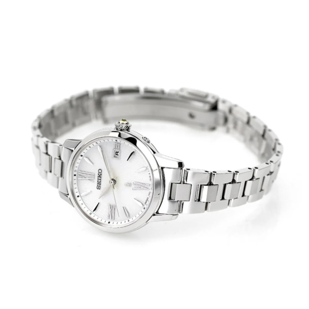 SEIKO lukia SSVW205 solar radio fix stainless watch 2023.02released - Image 5