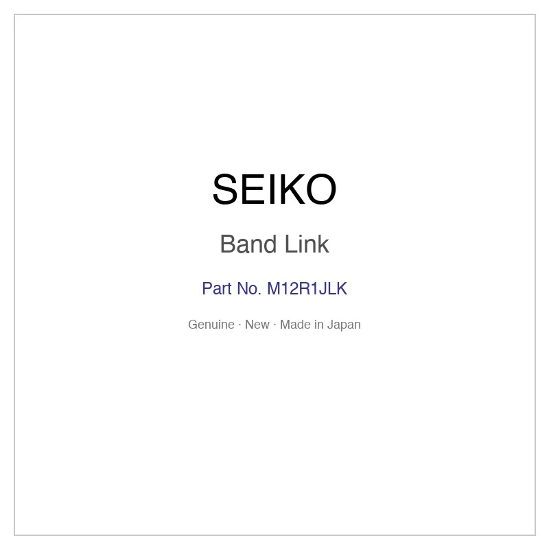 SEIKO M12R1JLK Band Link for SARY235 SARY247 SARY249 SRPK61J1 SRPK61JC and More Models