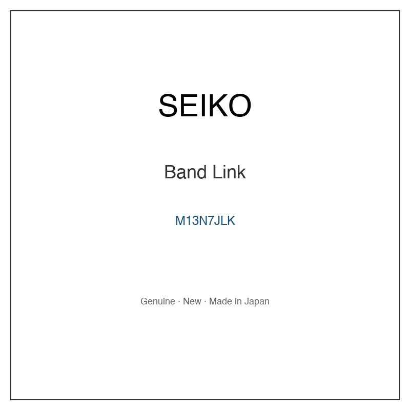 SEIKO M13N7JLK Band Link for SSWA017 SSWA017J and More Models