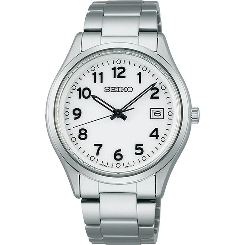 Seiko Men's SEIKO SELECTION S Series Solar Metal Band Watch SBPX153/SBPX153J
