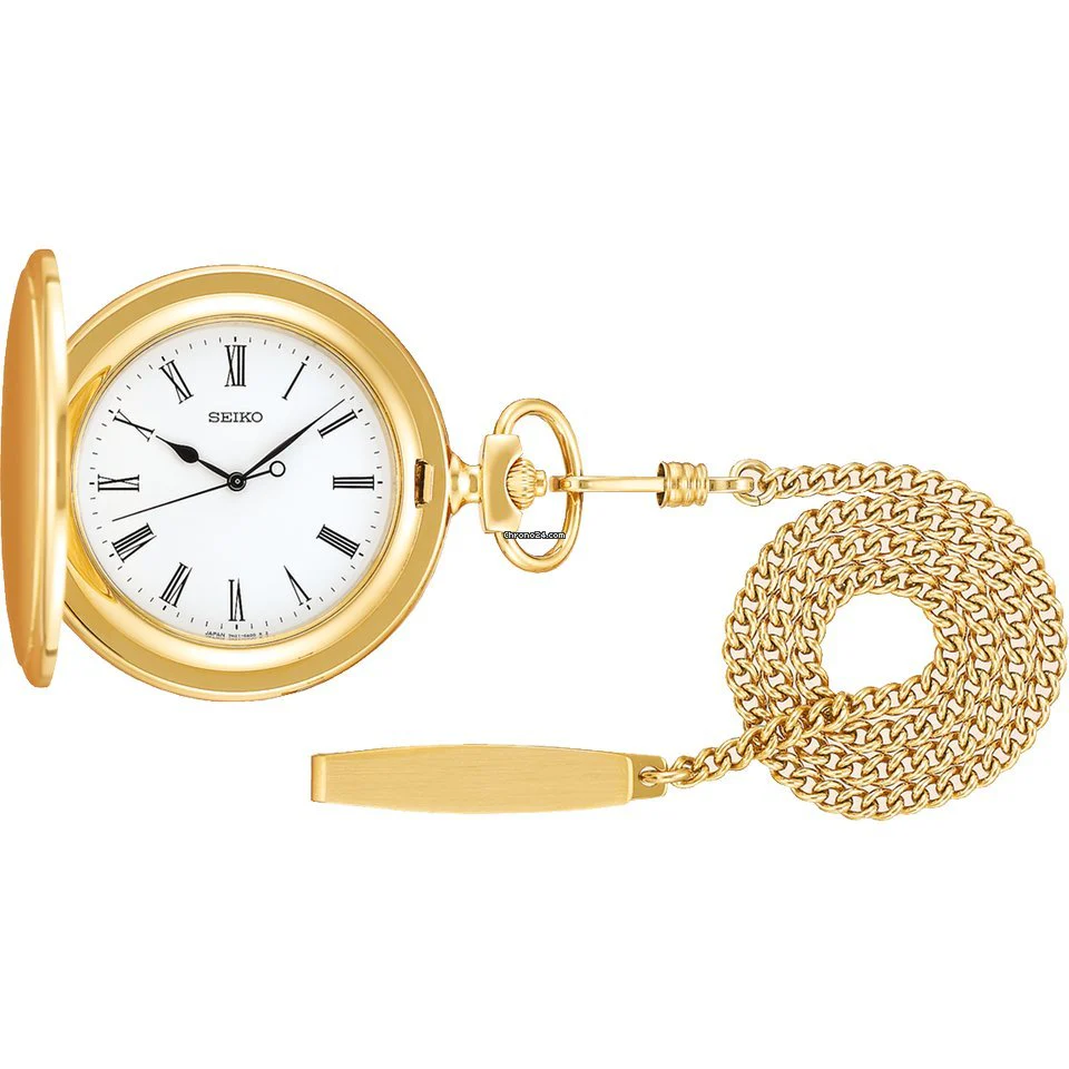 SEIKO Pocket Watch SAPQ008 Battery powered quartz Stainless steel watch