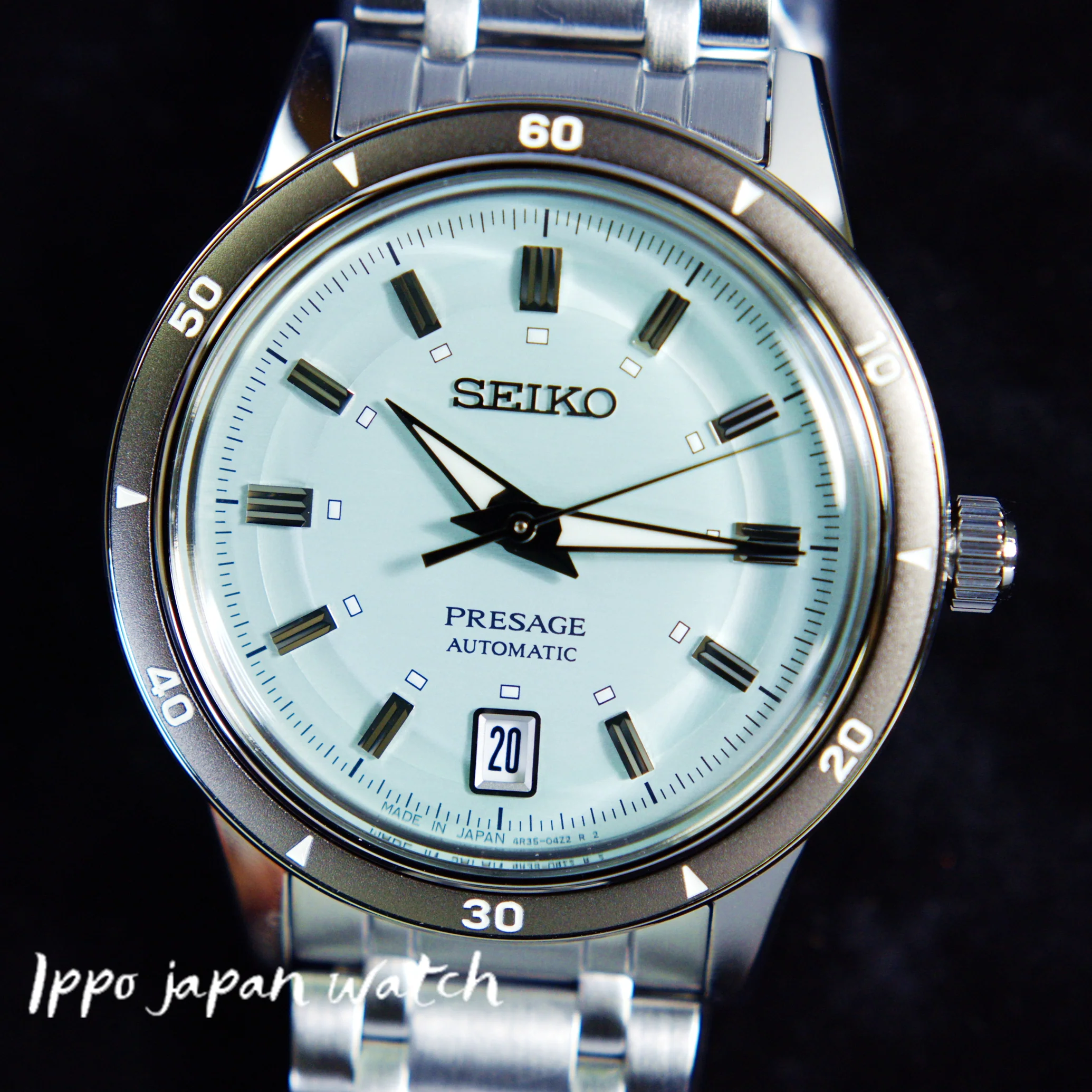 Seiko Presage analog Mechanical automatic Style60's metal watch SARY265/SRPL71J1/SRPL71 2025.5 release
