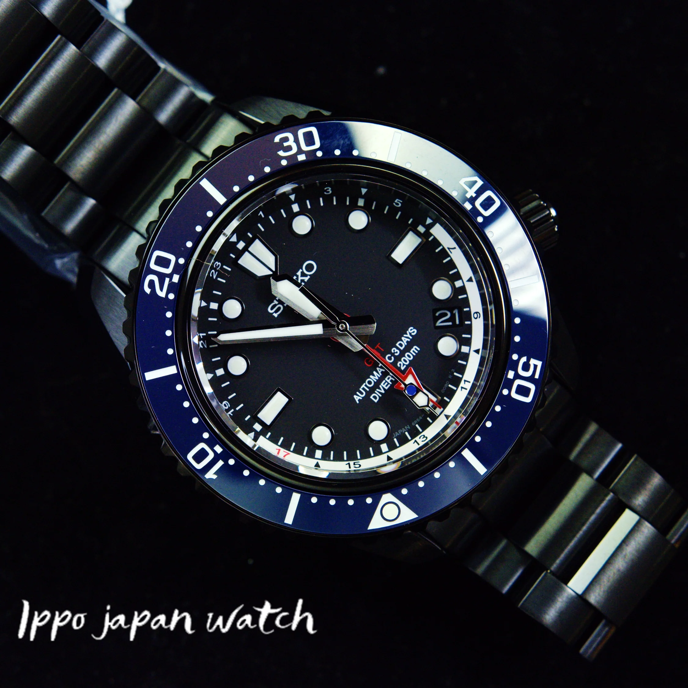 Seiko Prospex SBEJ023 Diver Scuba Mechanical 1968 Heritage GMT Shohei Otani Limited - Image 3