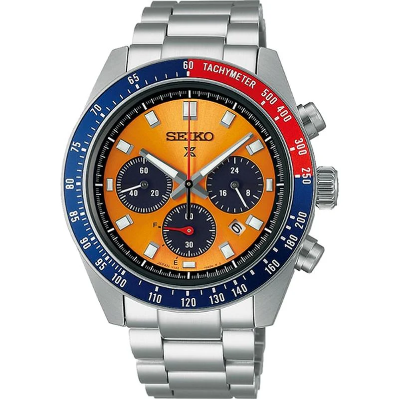 Seiko Prospex SBDL117 Pogue Reissue Speedtimer Orange Full Set