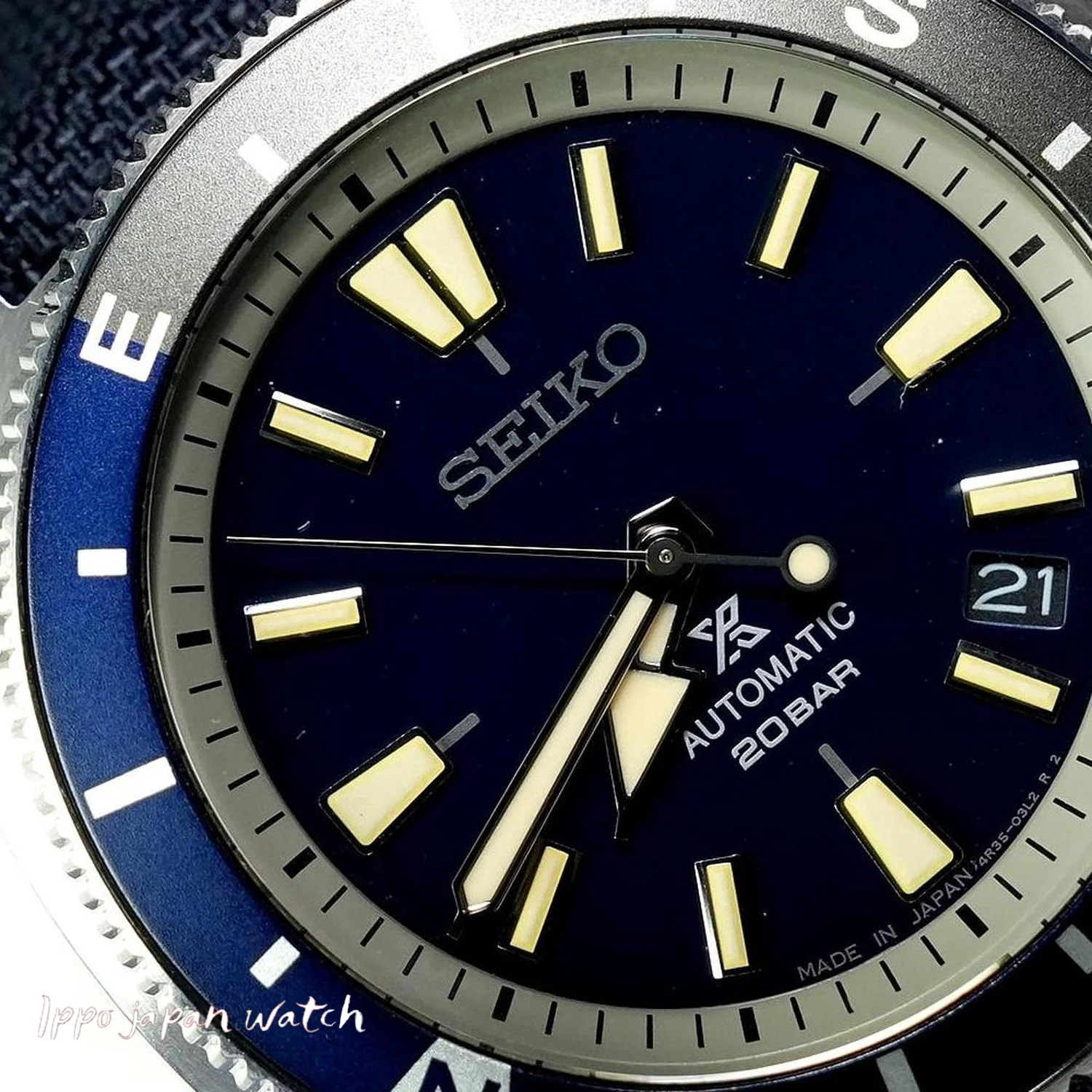 IPPO JAPAN WATCH SRPG15J1 Seiko Prospex Mechanical Automatic Turtle Watch - Image 3