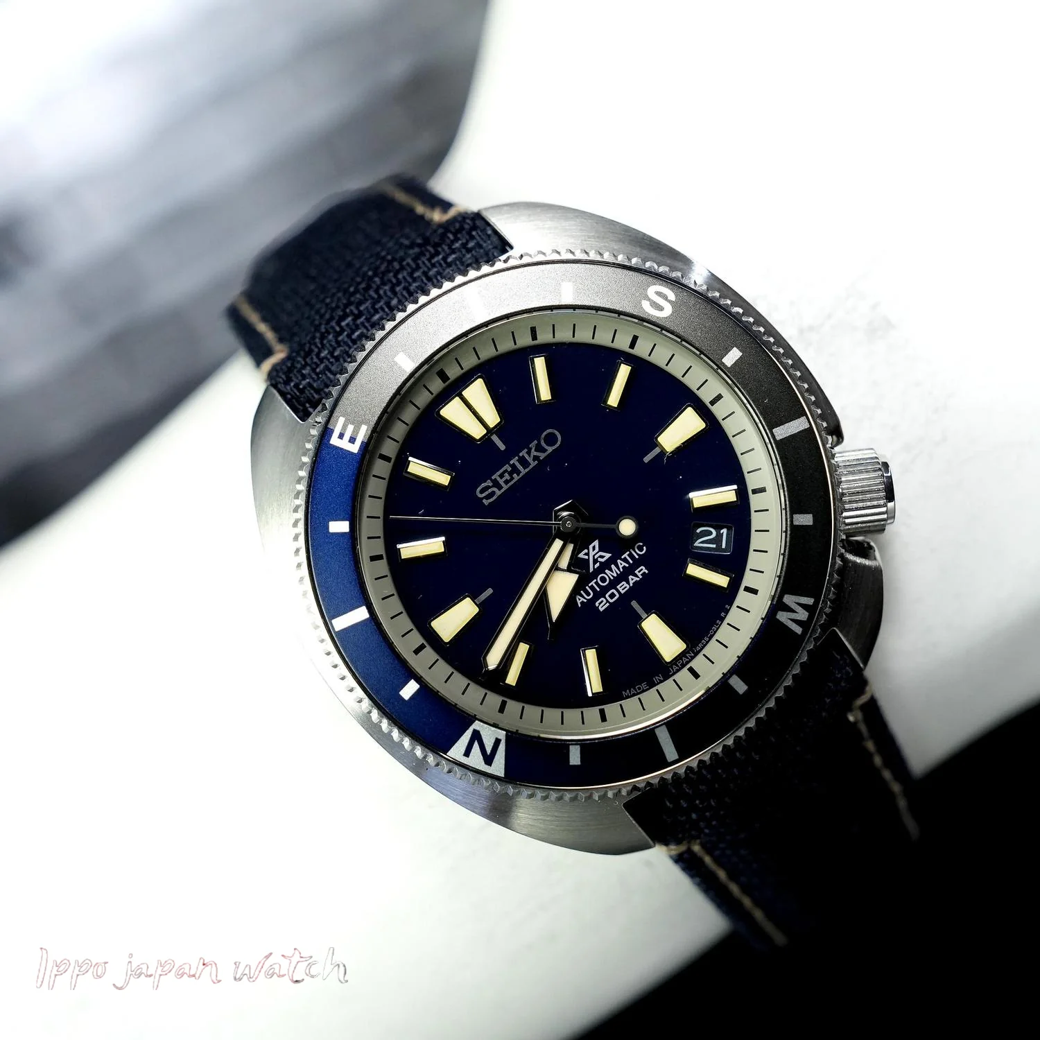 IPPO JAPAN WATCH SRPG15J1 Seiko Prospex Mechanical Automatic Turtle Watch - Image 7