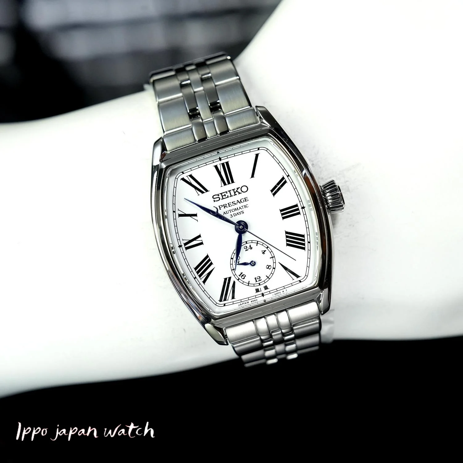 SEIKO SART013/SPB537 Mechanical Automatic Watch Elegant White Dial Power Reserve Indicator Limited Edition - Image 4
