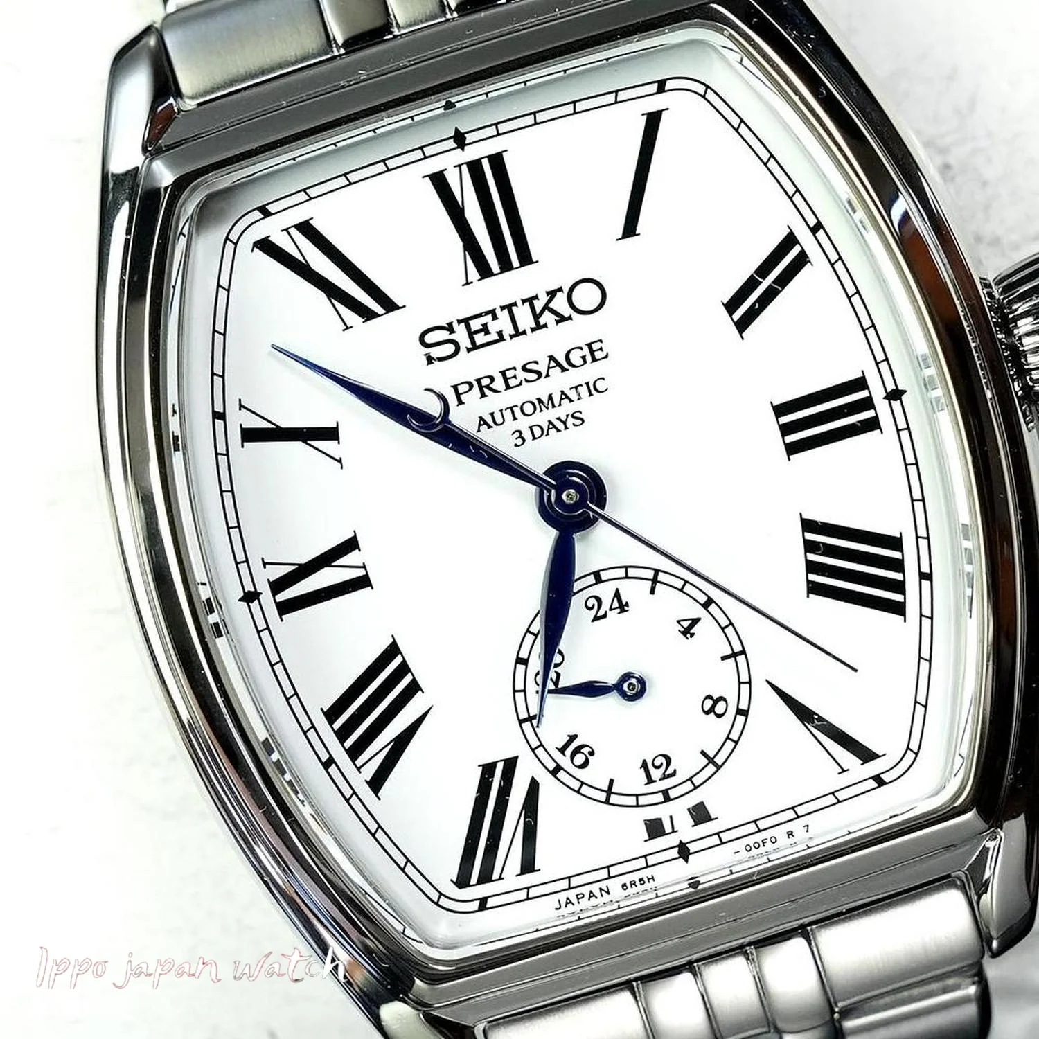 SEIKO SART013/SPB537 Mechanical Automatic Watch Elegant White Dial Power Reserve Indicator Limited Edition - Image 8