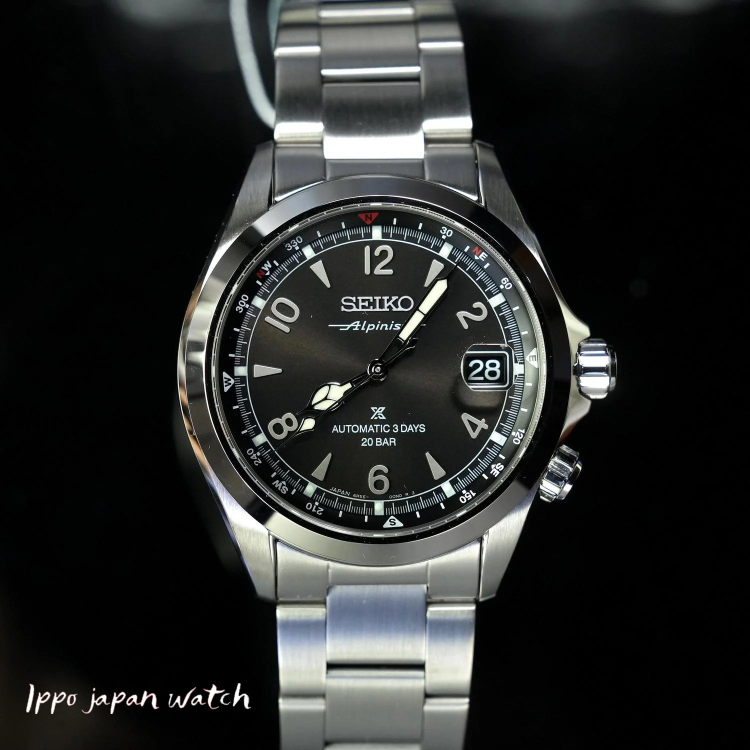 SEIKO SBDC209/SPB505J1 SEIKO Prospex Mechanical Automatic Watch - Core Shop Exclusive, Hand-Wound, Black Dial [Genuine P