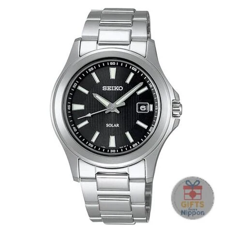 SEIKO SBPN067 Solar Powered - Stainless Steel Case - Water Resistant 100m - Eco-Drive Technology