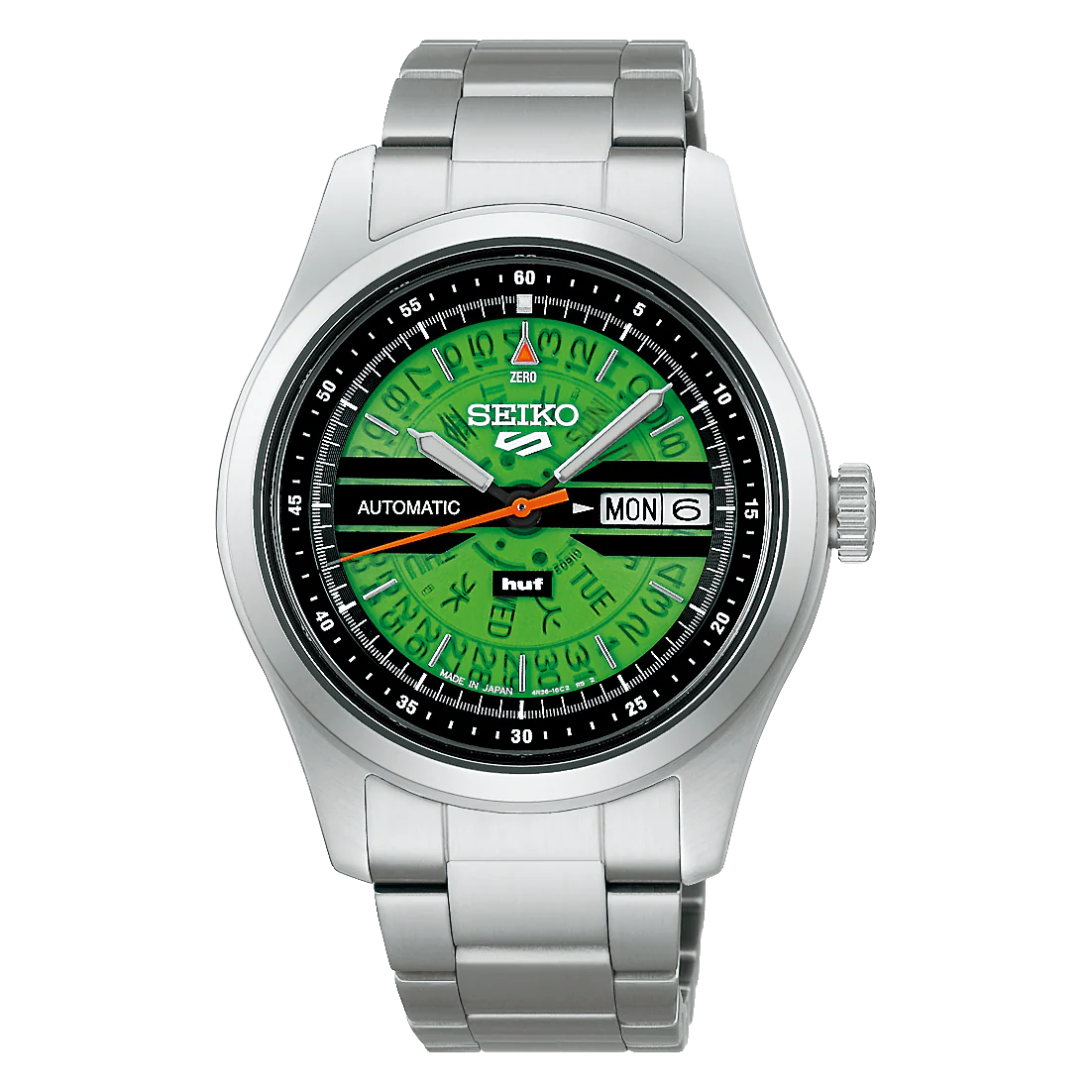 Seiko SBSA323/SRPM09 Mechanical HUF Limited Edition Auto Steel Bracelet 2026.3.6 release - Image 2