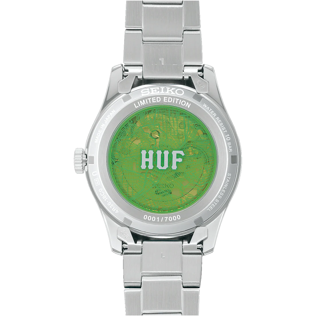 Seiko SBSA323/SRPM09 Mechanical HUF Limited Edition Auto Steel Bracelet 2026.3.6 release - Image 3
