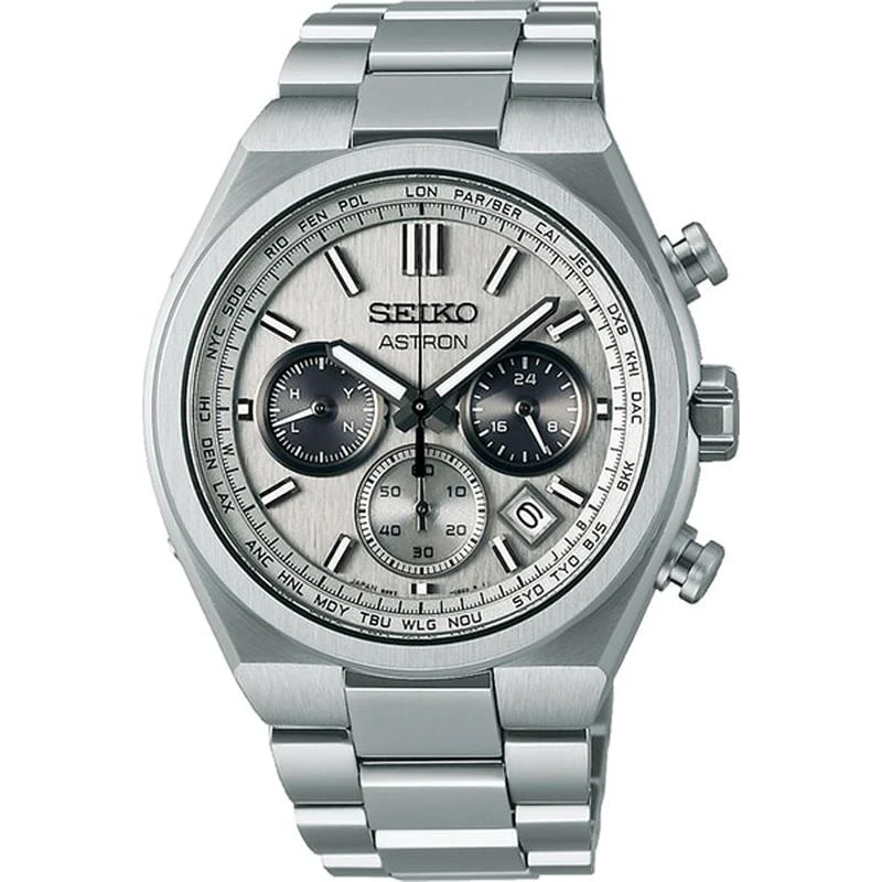 Seiko SBXY095 Astron analog radio solar titanium men's watch 2025.5 release